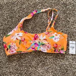 Express swim bikini top NWT
